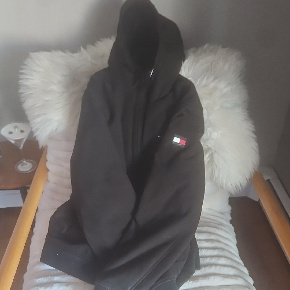 Tommy Hilfiger Brown/Black Fleece Winter Jacket